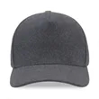 5 Panel Melton Wool Cap With Metal Buckle | https://www.bestnamebadges.com