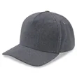 5 Panel Melton Wool Cap With Metal Buckle | https://www.bestnamebadges.com