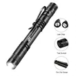 Waterproof Aluminum Mini Pocket Pen Flashlight with Clip | https://www.bestnamebadges.com