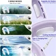 Luxurious Portable Bladeless Neck Fan Semiconductor Cooling | https://www.bestnamebadges.com
