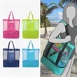 Mesh Beach Cooler Tote Bag | https://www.bestnamebadges.com