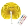 Foldable Hand Handheld Fans | https://www.bestnamebadges.com