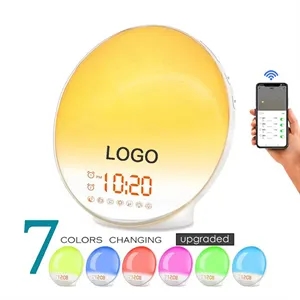 Wake Up Light Sunrise Alarm Clock for Kids | https://www.bestnamebadges.com