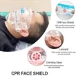 CPR Barrier with Key Ring Face Shield for AED Training | https://www.bestnamebadges.com