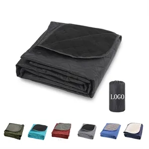 Fleece Stadium Large Camping Blanket Waterproof