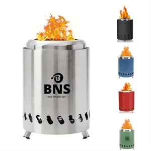 Portable Tabletop Fire Pit With Stand For Camping