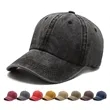 Vintage Washed Distressed Twill Cotton Baseball Cap | https://www.bestnamebadges.com
