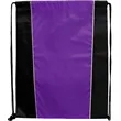Two Tone Sided Drawstring Tote Bags | https://www.bestnamebadges.com