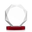 Kitchener VividPrint™ Award on Alberton Base - Red | https://www.bestnamebadges.com