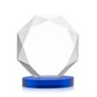 Kitchener VividPrint™ Award on Alberton Base - Blue | https://www.bestnamebadges.com