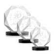 Kitchener Award on Alberton Base - Black | https://www.bestnamebadges.com