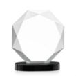 Kitchener Award on Alberton Base - Black | https://www.bestnamebadges.com