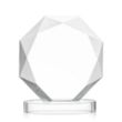 Kitchener Award on Alberton Base - Clear | https://www.bestnamebadges.com