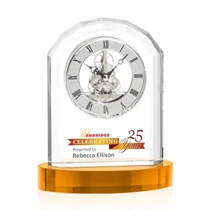 Birkdale VividPrint™ Clock on Base | https://www.bestnamebadges.com