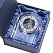 Birkdale Clock on Base | https://www.bestnamebadges.com
