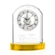 Birkdale Clock on Base | https://www.bestnamebadges.com