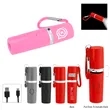 Rechargeable Portable Alarm And Flashlight With Carabiner... | https://www.bestnamebadges.com