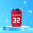 Sublimation Neoprene Magnetic Can Coolers | https://www.bestnamebadges.com