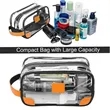 Toiletry Bag Clear Wash Men | https://www.bestnamebadges.com