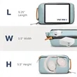 Small Electronics Organizer Pouch for Travel | https://www.bestnamebadges.com