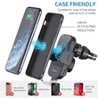 Wireless Car Charger Phone Mount Holder | https://www.bestnamebadges.com