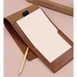Premium Leather Golf Scorecard Holder Notebook | https://www.bestnamebadges.com