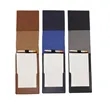 Premium Leather Golf Scorecard Holder Notebook | https://www.bestnamebadges.com