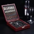 Multifunctional Chess Gift Box Wine Bottle Opener Tool Set | https://www.bestnamebadges.com