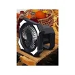 Rechargeable Remote Camping Fan with LED Light | https://www.bestnamebadges.com