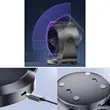 Digital Display Rechargeable Table Fan | https://www.bestnamebadges.com