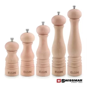 Swissmar® Castell Wood Mill - Natural | https://www.bestnamebadges.com