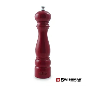 Swissmar® Munich Lacquer Mill - Red | https://www.bestnamebadges.com