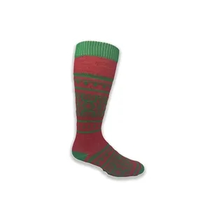 Made in the USA Merino Wool Dress Socks with All Over Design