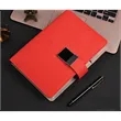 Password & Fingerprint Lock Notebook with Power Bank | https://www.bestnamebadges.com