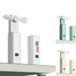 Portable Rechargeable Fan with Power Bank | https://www.bestnamebadges.com