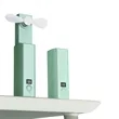 Portable Rechargeable Fan with Power Bank | https://www.bestnamebadges.com