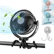Flexible Tripod Rechargeable Clip Fan | https://www.bestnamebadges.com