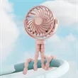 Flexible Tripod Rechargeable Clip Fan | https://www.bestnamebadges.com