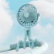 Flexible Tripod Rechargeable Clip Fan | https://www.bestnamebadges.com