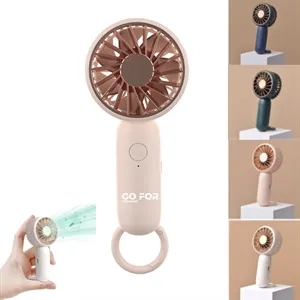 Mini Rechargeable Fan with Buckle