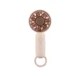 Mini Rechargeable Fan with Buckle | https://www.bestnamebadges.com