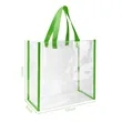 Stadium Approved Clear PVC Tote Bag Large Capacity Durable | https://www.bestnamebadges.com