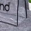 Stadium Approved Clear PVC Tote Bag Large Capacity Durable | https://www.bestnamebadges.com
