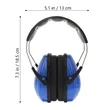 Noise Reduction Hearing Protection Earmuffs Sound Blocking | https://www.bestnamebadges.com
