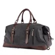Duffle Bag for Travel Canvas Weekender Men | https://www.bestnamebadges.com