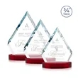 Apex Award on Alberton Base - Red | https://www.bestnamebadges.com