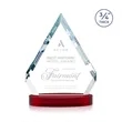 Apex Award on Alberton Base - Red | https://www.bestnamebadges.com