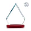 Apex Award on Alberton Base - Red | https://www.bestnamebadges.com