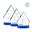 Apex Award on Alberton Base - Blue | https://www.bestnamebadges.com