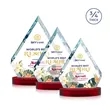 Apex VividPrint™ Award on Alberton Base - Red | https://www.bestnamebadges.com